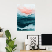 Poster 1092 Dreamy Serenity (Bureau à domicile)