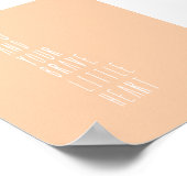 Poster (10,2 x 15,2 cm) - Your Brave Little Heart (Coin)