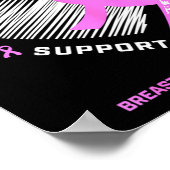 Poster 10 Ans Cancer Du Sein Les Cadeaux De Survivant Pou (Coin)