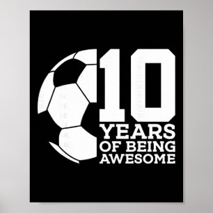 Poster 10 Ans de Foot Incroyable 10ème Anniversaire _1