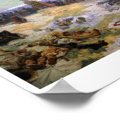 Poster #10 Après la bataille de Grunwald, Mucha (Coin)