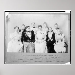 Poster 10 dames Cabine de Mme Cleveland