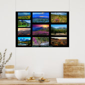 Poster 10 Paysage Modèle photo & Galerie de Texte Noir (Cuisine)