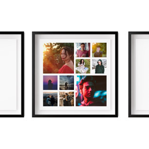 Poster 10 Photo Collage