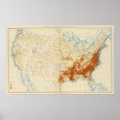 Poster 10 Population colorée 1890 (Devant)