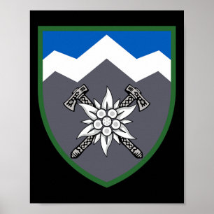 Poster 10e brigade de montagne Ault (ukraine) Mil ukraini
