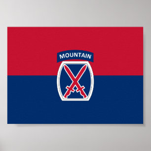 Poster 10e division de montagne