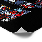 Poster 10th Birthday Ice Hockey Themed 10 Year Old Party  (Coin)