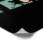 Poster 10th Birthday Retro Ice Hockey 10 Years Old Boy Gi (Coin)