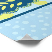 Poster 10x20 Nursery Art Name Print Turtle Reef Ocean Sea (Coin)