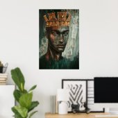 Poster 1108 Élégance royale (Bureau à domicile)