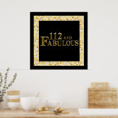 Poster 112 Anniversaire (Cuisine)