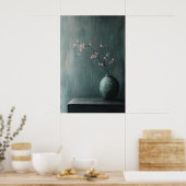 Poster 1134 Force Et Calme D'Un Minimalisme Floral - Hi (Cuisine)