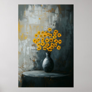 Poster 1135 Force Et Calme D'Un Minimalisme Floral - Hi
