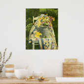 Poster 1138 Arrosage sur surface couchée dans l'art du ja (Cuisine)