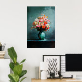 Poster 1140 Force Et Calme D'Un Minimalisme Floral - Hi (Bureau à domicile)