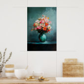 Poster 1140 Force Et Calme D'Un Minimalisme Floral - Hi (Cuisine)