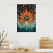 Poster 1151 Incendie Et Eau (Cuisine)