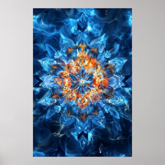 Poster 1152 Incendie Et Eau (Devant)