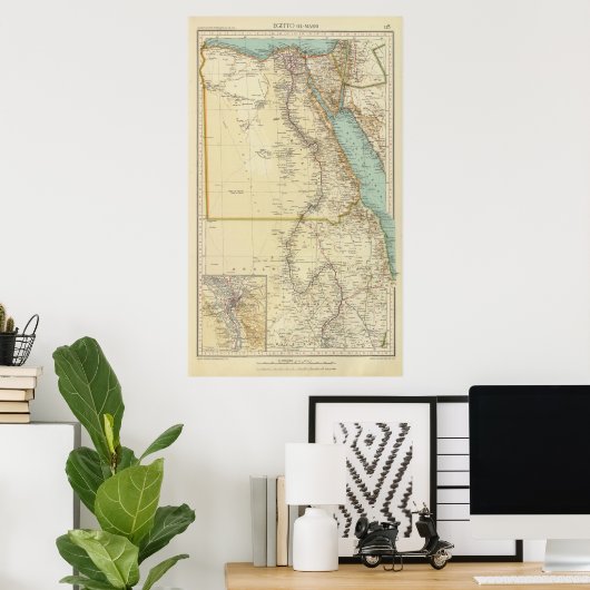 Poster 115 Égypte (Bureau à domicile)