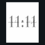 Poster 11:11 Faites Un Souhait<br><div class="desc">11:11 Faites Un Souhait</div>
