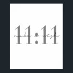 Poster 11:11 Faites Un Souhait<br><div class="desc">11:11 Faites Un Souhait</div>