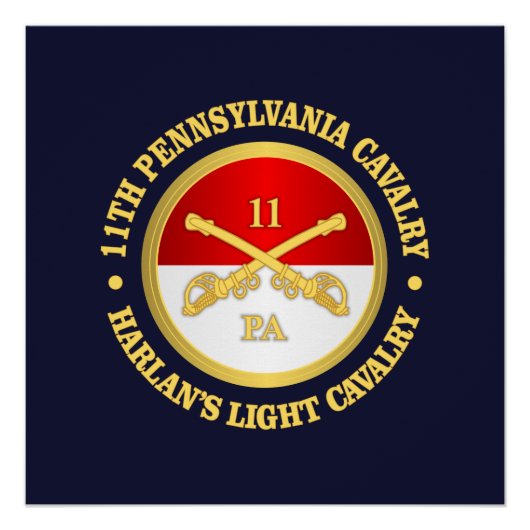 Poster 11 Cavalerie PA (Devant)