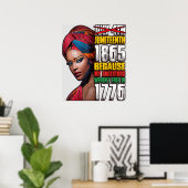 Poster 11° liberté (Bureau à domicile)