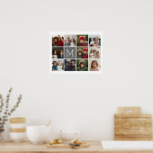 Poster 11 Photo Collage boîte industrielle monogramme (Cuisine)