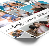 Poster 11 Photo Collage Meilleure Maman Jamais (Coin)