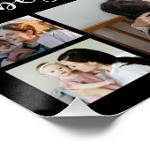 Poster 11 Photo Collage Meilleure maman jamais brillant (Coin)