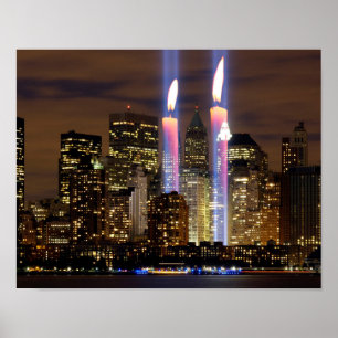 Poster "11 septembre" "New York City"