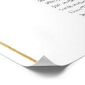 Poster 11 Tables Arche Or Trouvez Votre Siège Carte De Si (Coin)