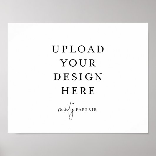 Poster 11" x 14" - Paysage (Devant)