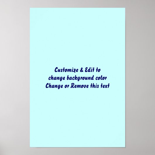 Poster 11 x 16 inch leeg toevoegen uw afbeelding e (Voorkant)