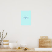 Poster 11 x 16 inch leeg toevoegen uw afbeelding e (Keuken)