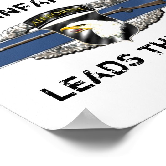 Poster 11B 101e division aéroportée (Coin)