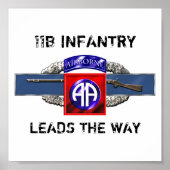 Poster 11B 82e division aéroportée (Devant)