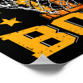 Poster 11e anniversaire Bysketbyll garçon 11 ans Bysketby (Coin)