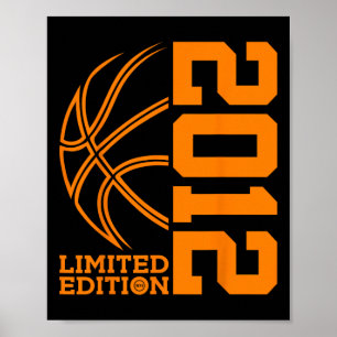 Poster 11e ANNIVERSAIRE DE BASKETBALL LIMITED EDITION 201