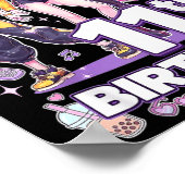Poster 11e anniversaire fille de 11 ans pop coréenne Kpop (Coin)