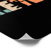 Poster 11e anniversaire Retro Bysketbyll 11 ans Boy Gi (Coin)