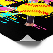 Poster 11e anniversaire Softll Home Plate Drip Glace 11 A (Coin)