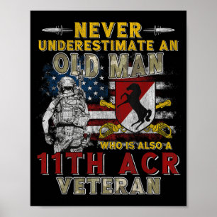 Poster 11e régiment de cavalerie blindée Blackhorse Regim