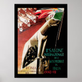 Poster 11e Salone Internazionale Automobile ~ Roma (Devant)