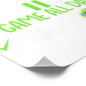 Poster 11ème Anniversaire Parfait Jeu 11 Ans Jeu Bo (Coin)