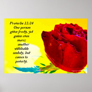 Poster 11h24 de proverbes