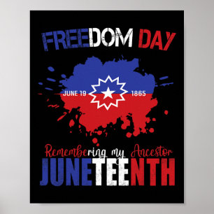 Poster 12001 Liberté Rouge Blanc Bleu Bleu Libre B