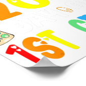 Poster 120e jour de l'école - 120 jours de la première an (Coin)