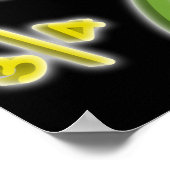 Poster 123 nombres Mathématiques (Coin)